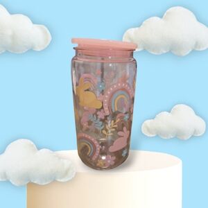 Colorful Bunny and Rainbow Tumbler